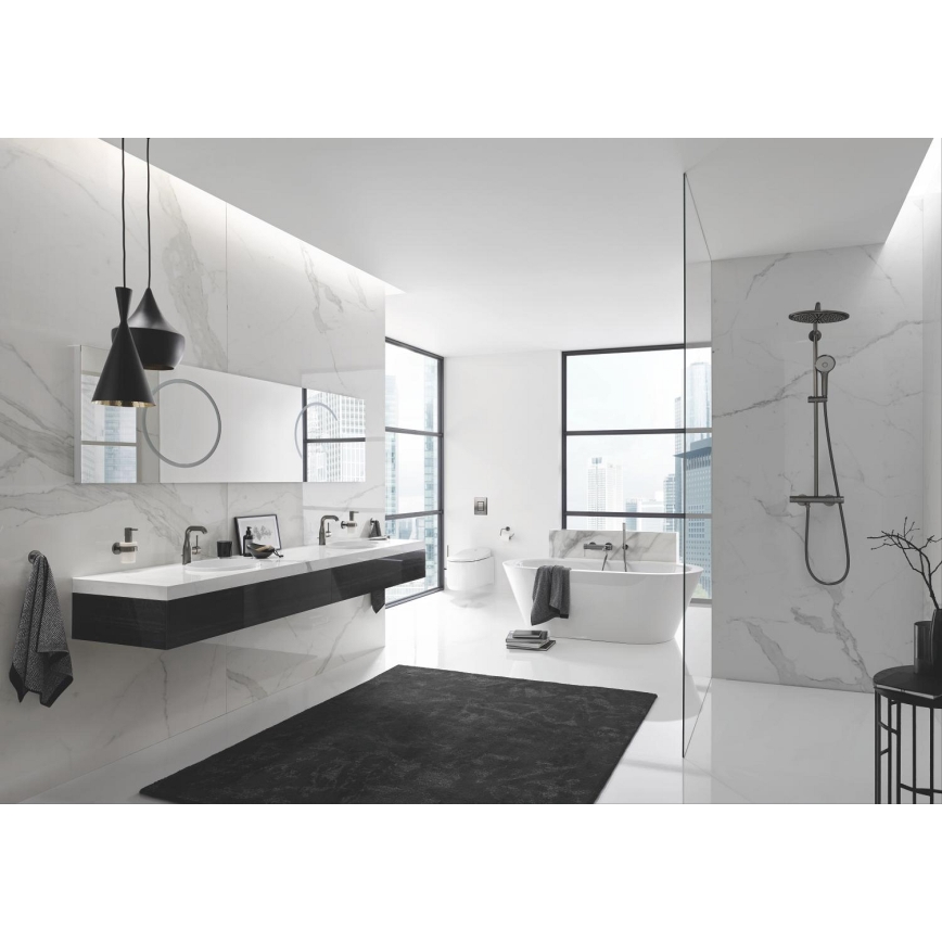 GROHE 26075AL0 - Ensemble de douche EUPHORIA SYSTEM 310, 450 mm, finition graphite