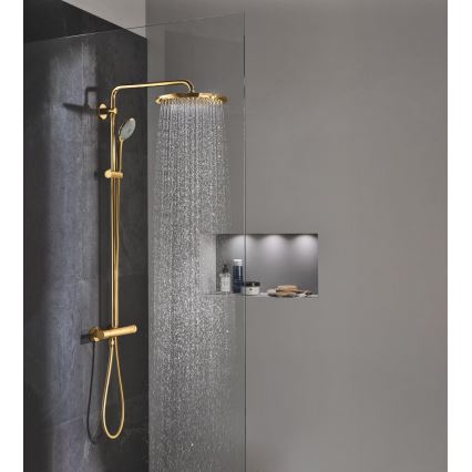 GROHE 26075GL0 - Système de douche EUPHORIA SYSTEM 310 450 mm doré