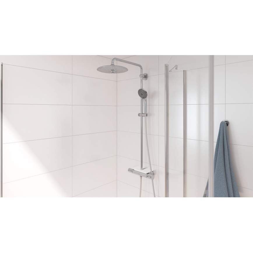 GROHE 26403002 - Système de douche VITALIO JOY 260, 450 mm, chrome brillant
