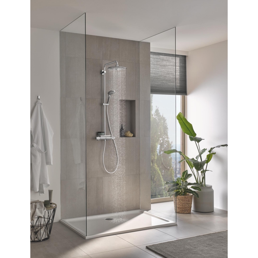 GROHE 26403002 - Système de douche VITALIO JOY 260, 450 mm, chrome brillant