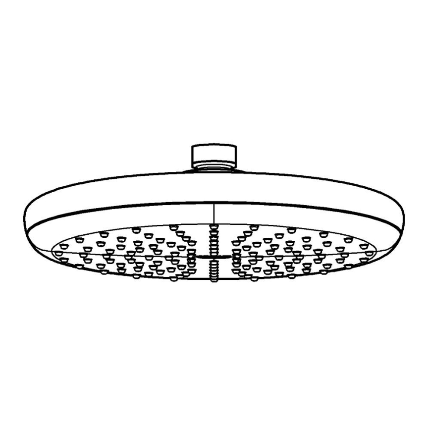 GROHE 26408000 - Tête de douche TEMPESTA O 210 mm chrome brillant