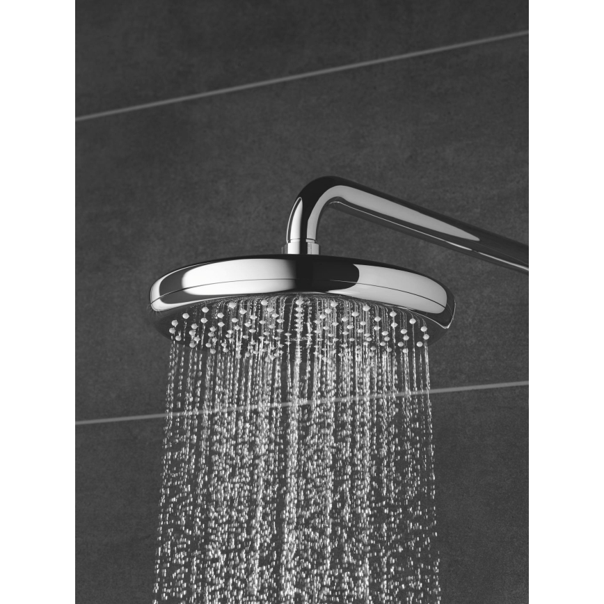 GROHE 26408000 - Tête de douche TEMPESTA O 210 mm chrome brillant