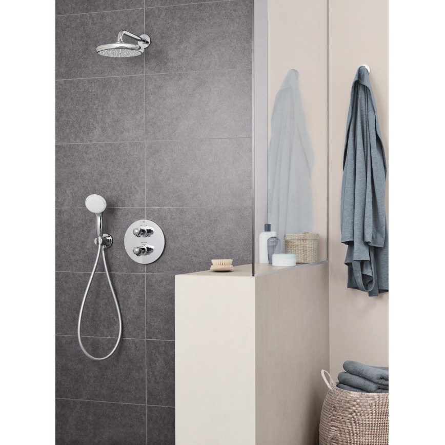 GROHE 26412000 - Tête de douche TEMPESTA 210 286 mm chrome brillant