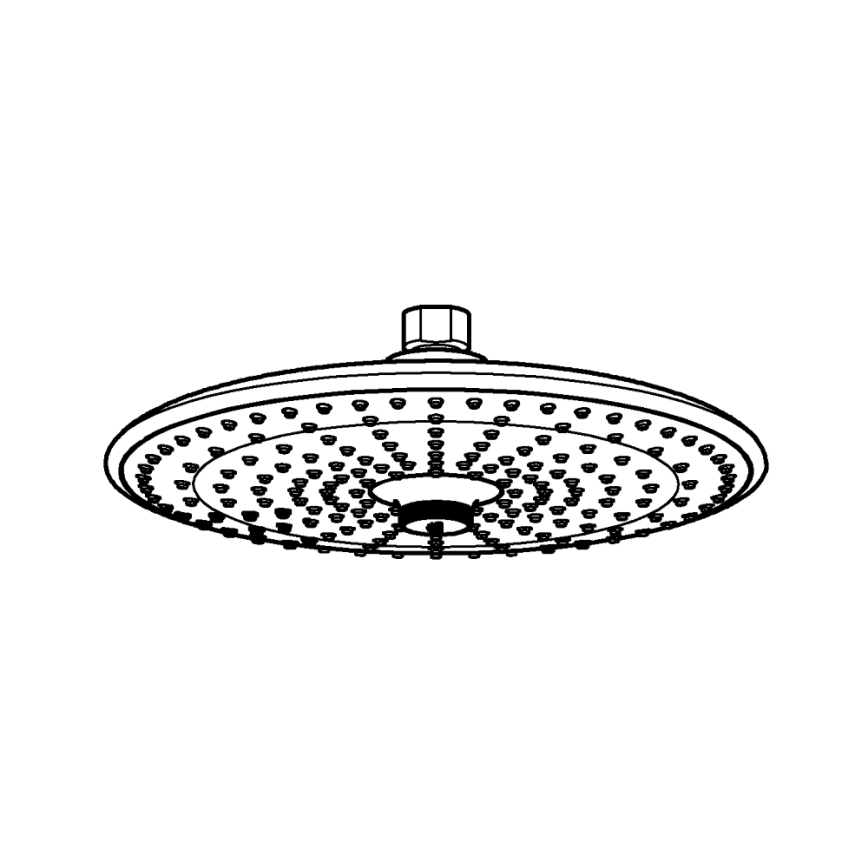 GROHE 26457000 - Tête de douche EUPHORIA 260 mm, chrome brillant