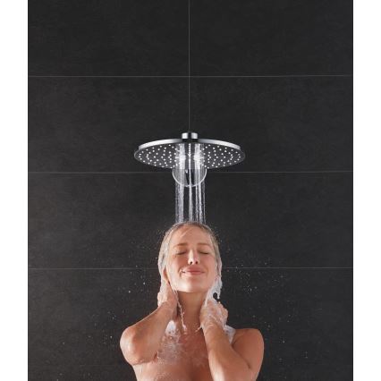 GROHE 26475000 - Tête de douche RAINSHOWER SMARTACTIVE 310 mm chromé brillant