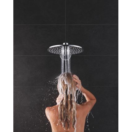GROHE 26475000 - Tête de douche RAINSHOWER SMARTACTIVE 310 mm chromé brillant