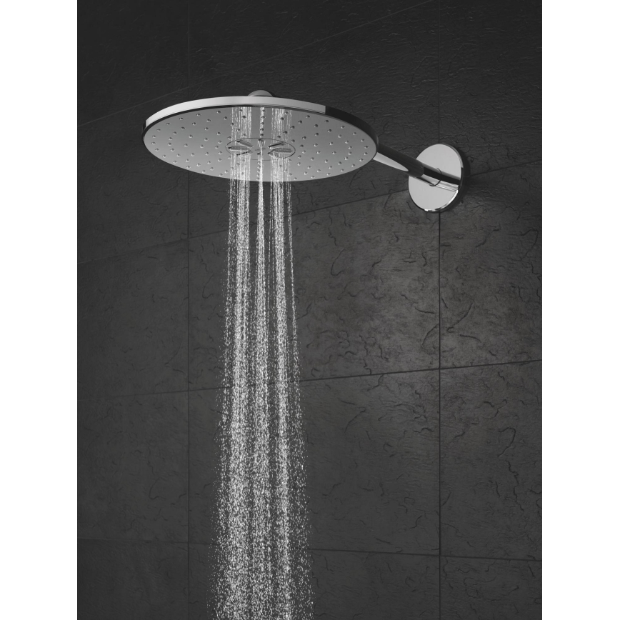 GROHE 26475000 - Tête de douche RAINSHOWER SMARTACTIVE 310 mm chromé brillant