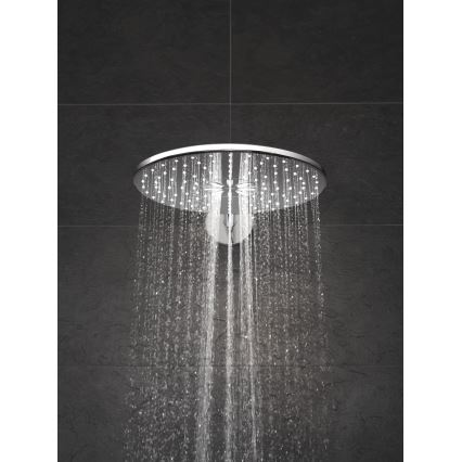 GROHE 26475000 - Tête de douche RAINSHOWER SMARTACTIVE 310 mm chromé brillant