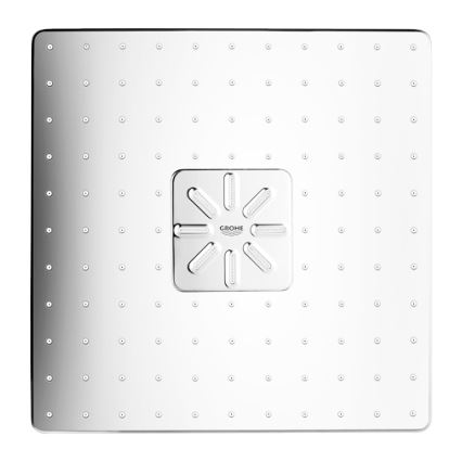 GROHE 26479000 - Tête de douche RAINSHOWER SMARTACTIVE 310 CUBE, fini chromé brillant