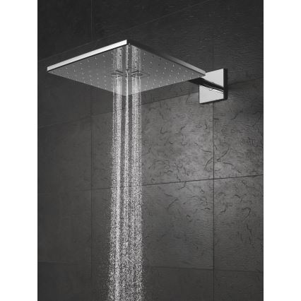 GROHE 26479000 - Tête de douche RAINSHOWER SMARTACTIVE 310 CUBE, fini chromé brillant