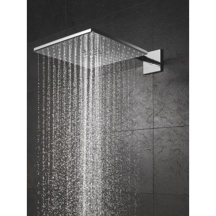 GROHE 26479000 - Tête de douche RAINSHOWER SMARTACTIVE 310 CUBE, fini chromé brillant