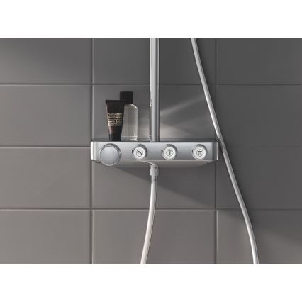 GROHE 26508000 - Système de douche EUPHORIA SMARTCONTROL 310 CUBE chromé brillant