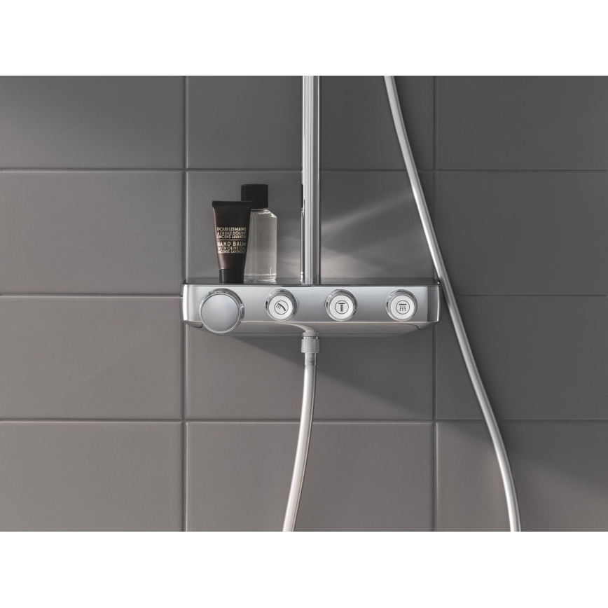 GROHE 26508000 - Système de douche EUPHORIA SMARTCONTROL 310 CUBE chromé brillant