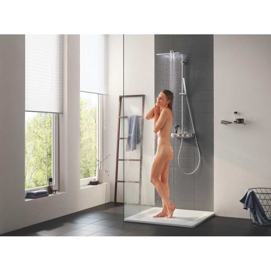 GROHE 26508000 - Système de douche EUPHORIA SMARTCONTROL 310 CUBE chromé brillant