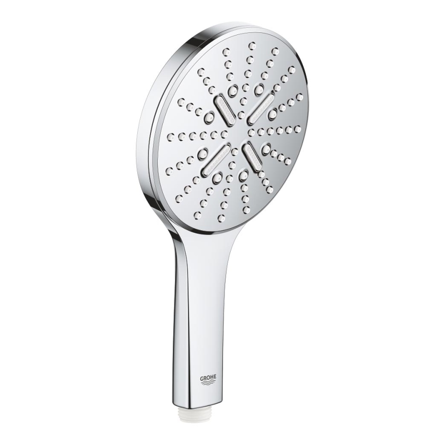 GROHE 26544000 - Pommeau de douche à main RAINSHOWER SMARTACTIVE 130 mm, finition chrome brillant