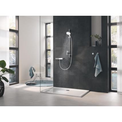 GROHE 26554LS0 - Douchette à main RAINSHOWER SMARTACTIVE 150 mm chrome brillant
