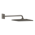 GROHE 26564AL0 - Ensemble de tête de douche RAINSHOWER MONO 310 CUBE 310 × 310 mm, finition graphite