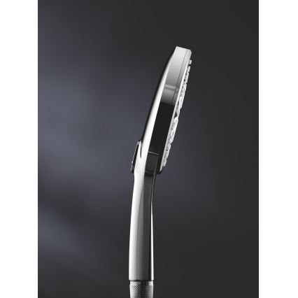 GROHE 26574000 - Douchette à main RAINSHOWER SMARTACTIVE 130 mm, chrome brillant