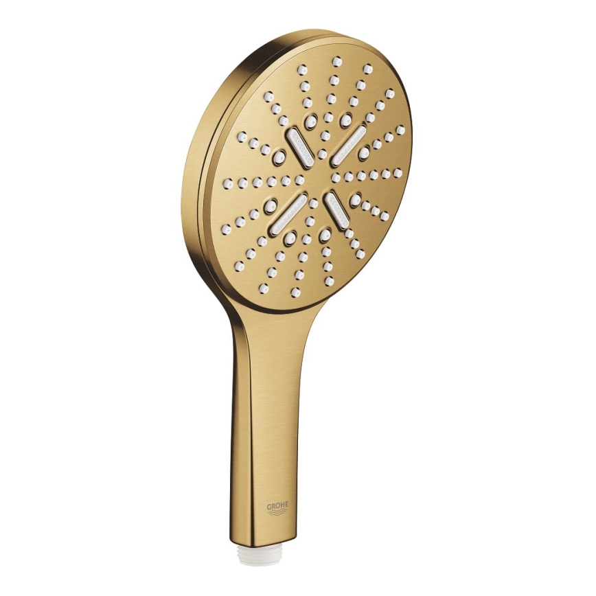 GROHE 26574GN0 - Douchette RAINSHOWER SMARTACTIVE 130, finition dorée brossée