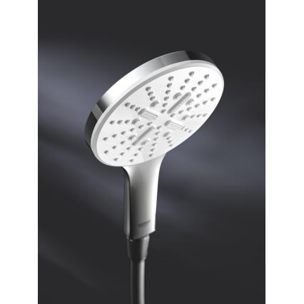GROHE 26574LS0 - Douchette à main RAINSHOWER SMARTACTIVE 130 mm blanche