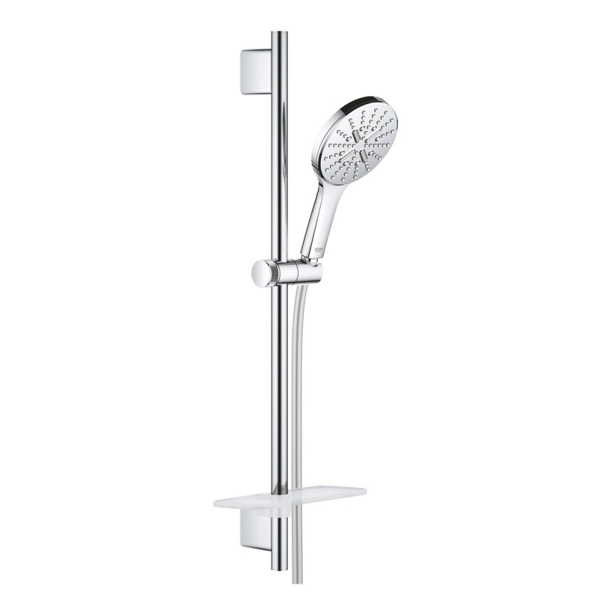 GROHE 26575000 - Ensemble de douche RAINSHOWER SMARTACTIVE 130, 600 mm chromé brillant