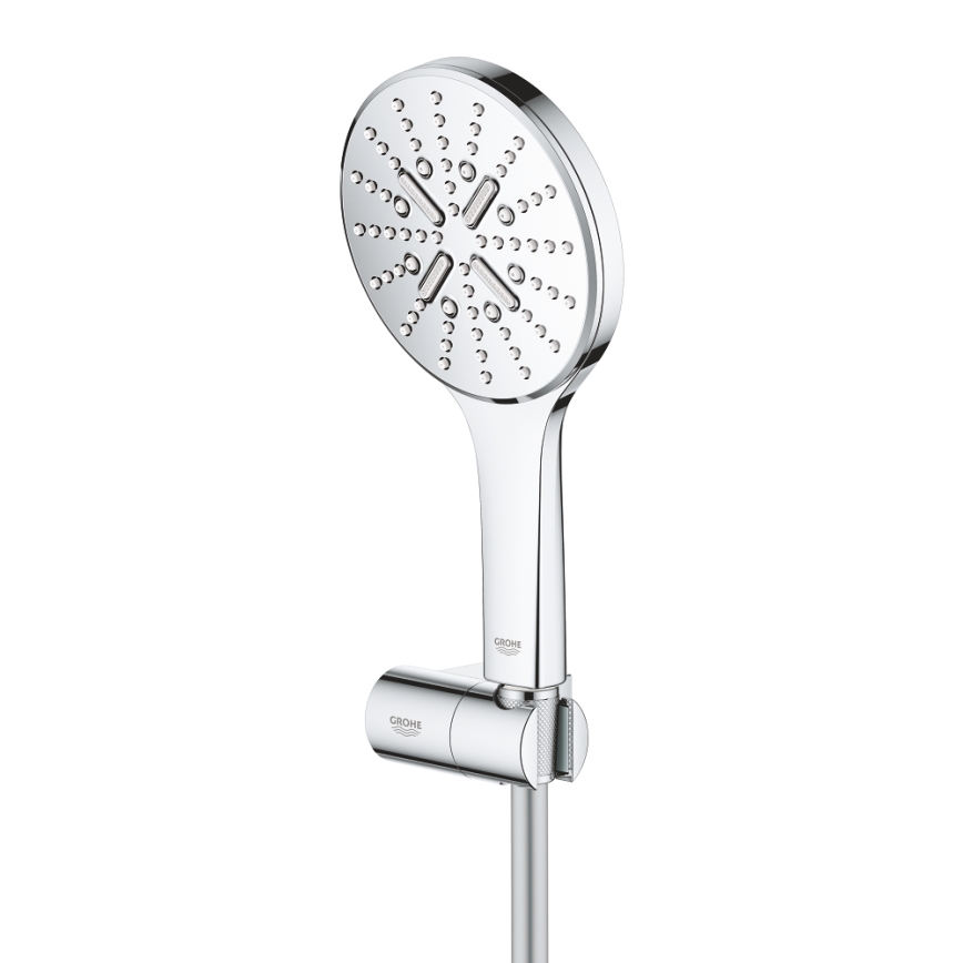 GROHE 26580000 - Ensemble de douchette RAINSHOWER SMARTACTIVE 130, 1500 mm, chromé