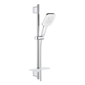 GROHE 26596000 - Ensemble de douche VITALIO SMARTACTIVE 130 CUBE 600 mm chrome brillant