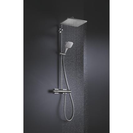 GROHE 26652000 - Système de douche RAINSHOWER SMARTACTIVE 310, 450 mm, chromé brillant