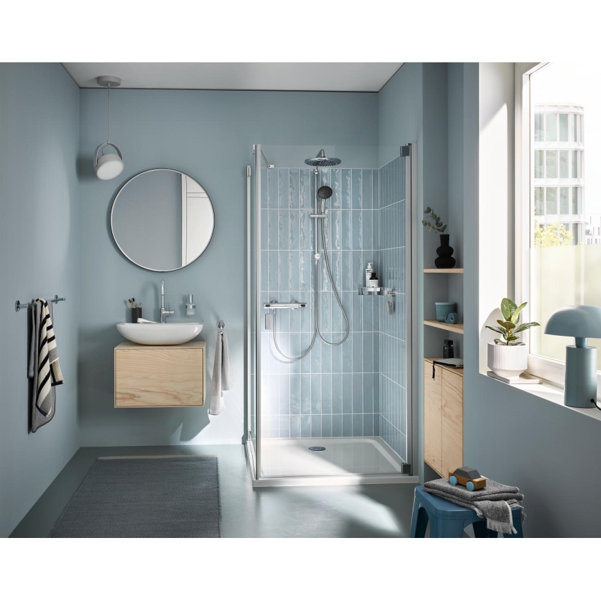 GROHE 26680001 - Système de douche VITALIO START SYSTEM 250 390 mm, métal, chrome
