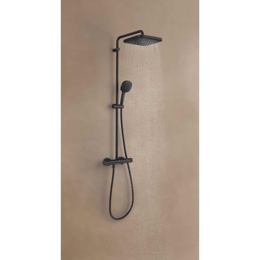 GROHE 266962431 - Système de douche VITALIO COMFORT 250 250 × 250 mm noir