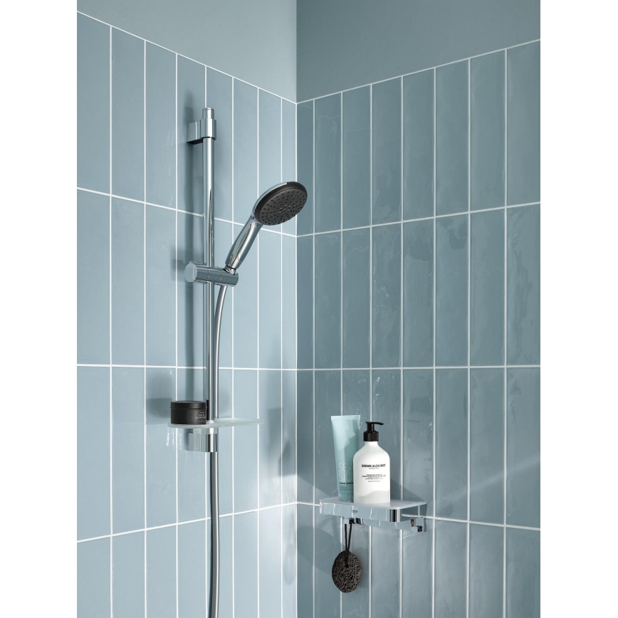 GROHE 26952001 - Ensemble de douche VITALIO START 110, barre 600 mm, chrome brillant