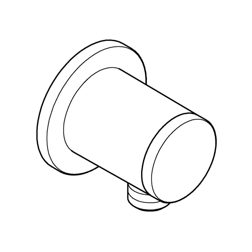 GROHE 26963001 - Coude mural VITALIO UNIVERSAL 12” chrome brillant