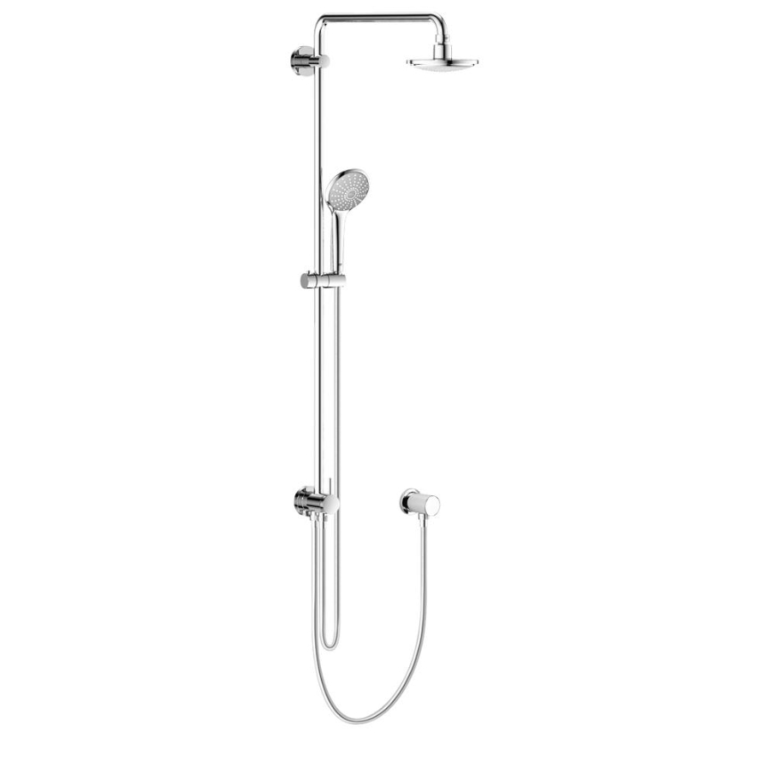 GROHE 27057000 - Coude mural RAINSHOWER DN 15, chrome brillant