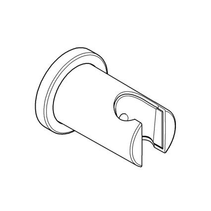 GROHE 27074DL0 - Support mural pour douche RAINSHOWER, finition cuivre brossé