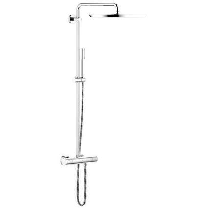 GROHE 27174001 - Système de douche RAINSHOWER SYSTEM 400 450 mm chromé brillant