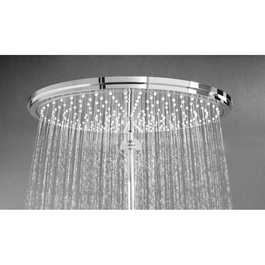 GROHE 27174001 - Système de douche RAINSHOWER SYSTEM 400 450 mm chromé brillant