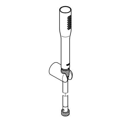 GROHE 27459000 - Ensemble de douche VITALIO GET STICK 1500 mm, chrome brillant