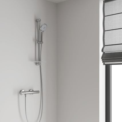 GROHE 27499000 - Barre de douche EUPHORIA 600 mm, finition chrome brillant