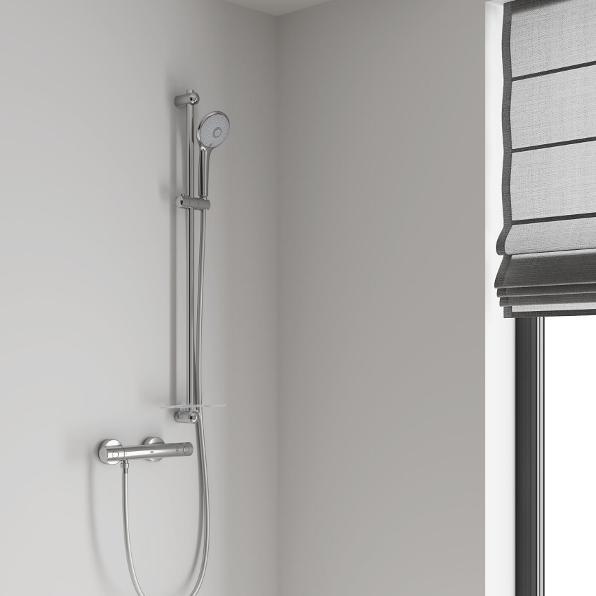 GROHE 27500000 - Barre de douche EUPHORIA 900 mm chrome poli