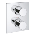 GROHE 27618000 - Cache thermostatique GROHTHERM F, chromé brillant