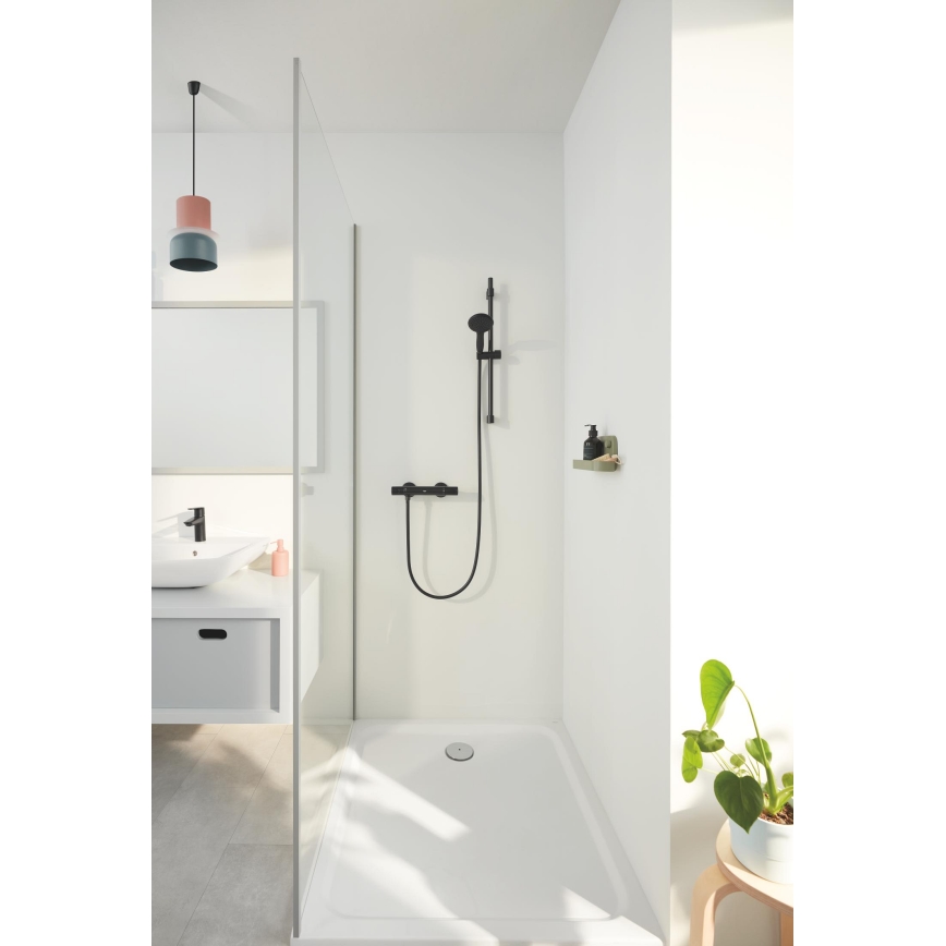 GROHE 277242431 - Barre de douche VITALIO UNIVERSAL 600 mm noire
