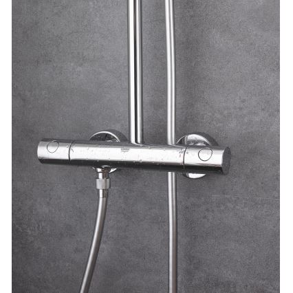 GROHE 27922000 - Système de douche TEMPESTA COSMOPOLITAN 160 mm, finition chrome brillant