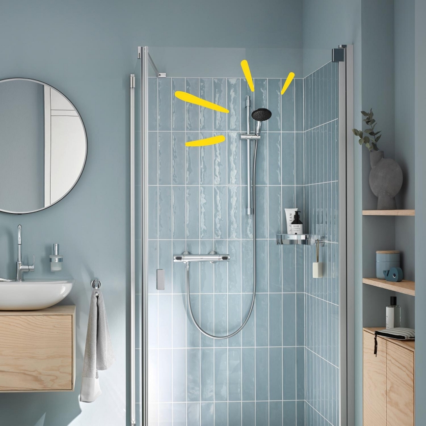 GROHE 27940001 - Douchette à main VITALIO START 110, chromé brillant