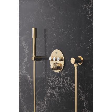 GROHE 28388GL0 - Flexible de douche SILVERFLEX 1750 mm, finition dorée brossée
