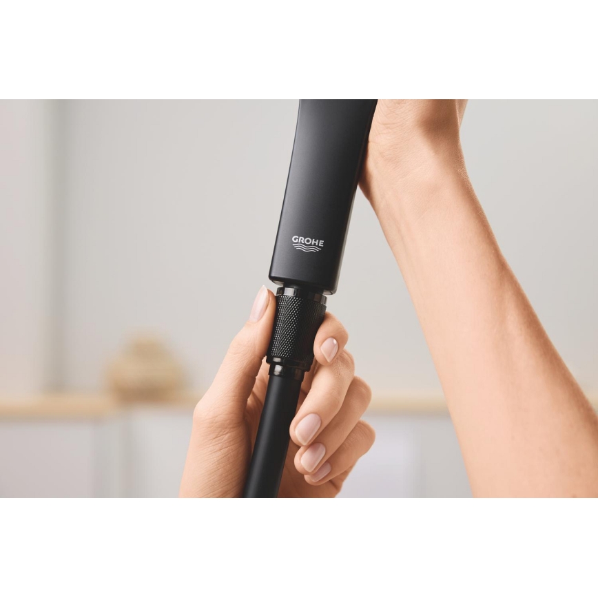 GROHE 287422432 - Flexible de douche VITALIOFLEX TREND 1750 mm noir