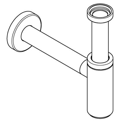 GROHE 28912DL0 - Siphon DN 32 bronze