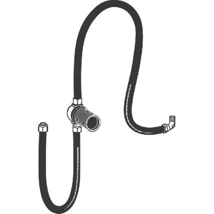 GROHE 28995000 - Ensemble de raccordement TALENTOFILL DN 20 chrome brillant