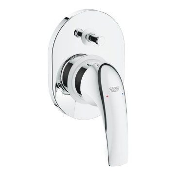 GROHE 29043000 - Mitigeur de baignoire EUROCUBE chromé brillant