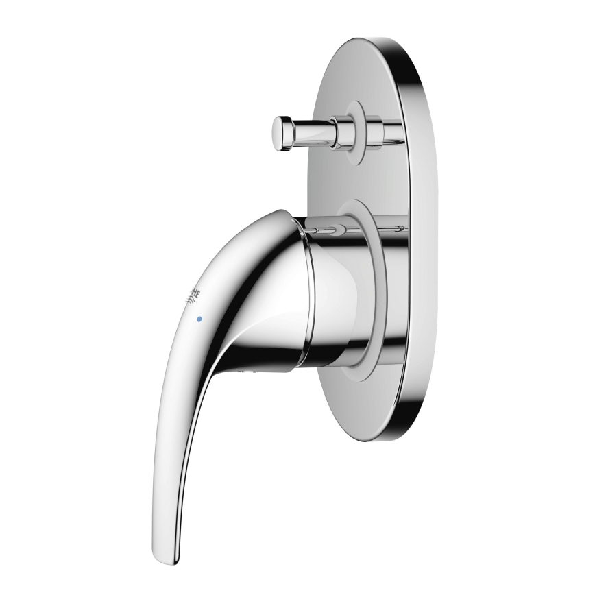 GROHE 29043000 - Mitigeur de baignoire EUROCUBE chrome poli