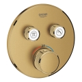 GROHE 29119GN0-Thermostat pour installation encastrée GROHTHERM SMARTCONTROL doré brossé